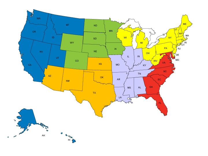 Marzano Research Rep Map