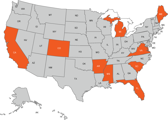 Schools and districts we work with