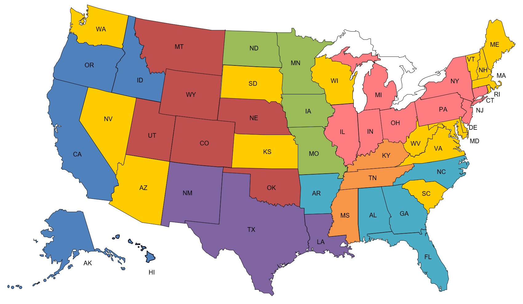Marzano Resources Rep Map