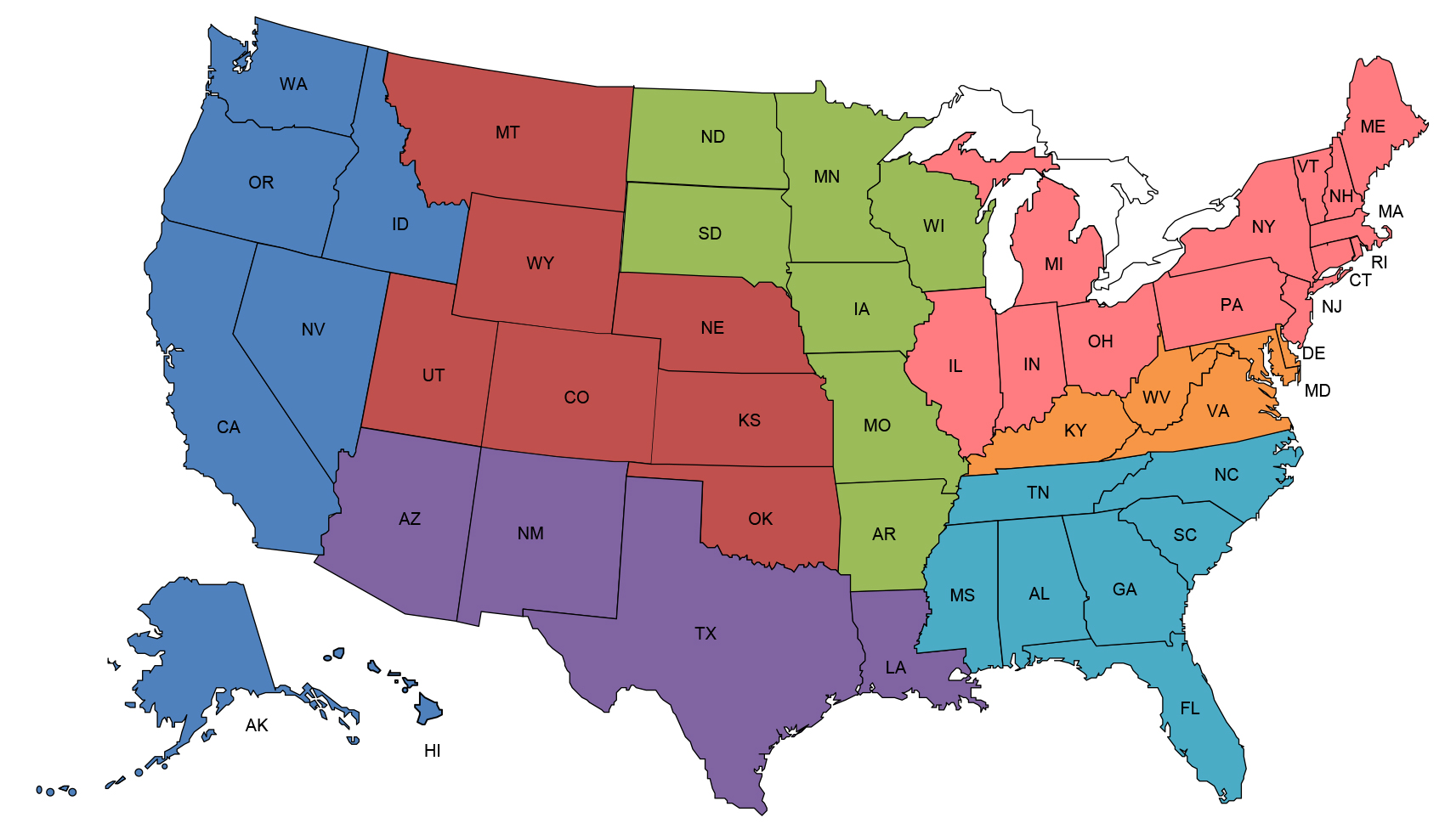 Marzano Resources Rep Map